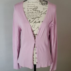 BCBG Lavender Cardigan